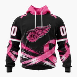 NHL Detroit Red Wings 2026 Hockey Pink Fights Breast Cancer Design Hoodie, TShirt, Sweatshirt, NHL 3D Game Day Tee Nhl Detroit Red Wings 2026 Hockey Pink Fights Breast Cancer Design Hoodie Tshirt Sweatshirt 1