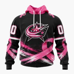 NHL Columbus Blue Jackets 2026 Hockey Pink Fights Breast Cancer Design Hoodie, TShirt, Sweatshirt, NHL 3D Game Day Tee Nhl Columbus Blue Jackets 2026 Hockey Pink Fights Breast Cancer Design Hoodie Tshirt Sweatshirt 1
