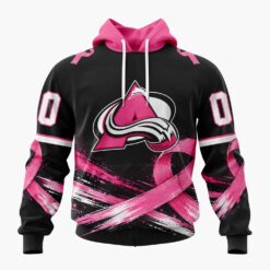 NHL Colorado Avalanche 2026 Hockey Pink Fights Breast Cancer Design Hoodie, TShirt, Sweatshirt, NHL 3D Game Day Tee Nhl Colorado Avalanche 2026 Hockey Pink Fights Breast Cancer Design Hoodie Tshirt Sweatshirt 1