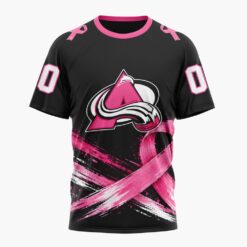NHL Colorado Avalanche 2026 Hockey Pink Fights Breast Cancer Design Hoodie, TShirt, Sweatshirt, NHL 3D Game Day Tee Nhl Colorado Avalanche 2026 Hockey Pink Fights Breast Cancer Design Hoodie Tshirt Sweatshirt 2