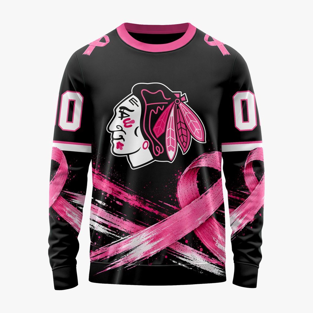 NHL Chicago Blackhawks 2026 Hockey Pink Fights Breast Cancer Design Hoodie, TShirt, Sweatshirt, NHL 3D Game Day Tee NHL Chicago Blackhawks 2026 Hockey Pink Fights Breast Cancer Design Hoodie, TShirt, Sweatshirt, NHL 3D Game Day Tee