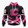 NHL Calgary Flames 2026 Hockey Pink Fights Breast Cancer Design Hoodie, TShirt, Sweatshirt, NHL 3D Game Day Tee Nhl Calgary Flames 2026 Hockey Pink Fights Breast Cancer Design Hoodie Tshirt Sweatshirt 1