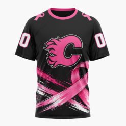 NHL Calgary Flames 2026 Hockey Pink Fights Breast Cancer Design Hoodie, TShirt, Sweatshirt, NHL 3D Game Day Tee Nhl Calgary Flames 2026 Hockey Pink Fights Breast Cancer Design Hoodie Tshirt Sweatshirt 2