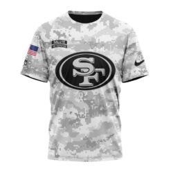 NFL San Francisco 49ers Arctic Camo Salute To Service 2026 Design Hoodie, T Shirt, Sweatshirt, NFL Sporty Shirt Nfl San Francisco 49ers Arctic Camo Salute TO Service 2026 Design Hoodie T Shirt Sweatshirt 3