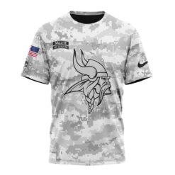 NFL Minnesota Vikings Arctic Camo Salute To Service 2026 Design Hoodie, T Shirt, Sweatshirt, NFL Sporty Shirt Nfl Minnesota Vikings Arctic Camo Salute TO Service 2026 Design Hoodie T Shirt Sweatshirt 3