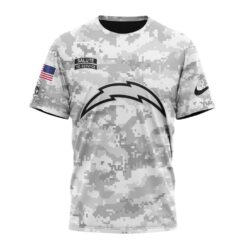 NFL Los Angeles Chargers Arctic Camo Salute To Service 2026 Design Hoodie, T Shirt, Sweatshirt, NFL Sporty Shirt Nfl Los Angeles Chargers Arctic Camo Salute TO Service 2026 Design Hoodie T Shirt Sweatshirt 3