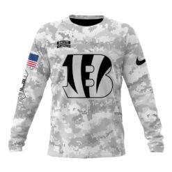 NFL Cincinnati Bengals Arctic Camo Salute To Service 2026 Design Hoodie, T Shirt, Sweatshirt, NFL Sporty Shirt Nfl Cincinnati Bengals Arctic Camo Salute TO Service 2026 Design Hoodie T Shirt Sweatshirt 2