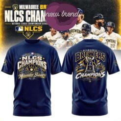Milwaukee Brewers NLCS Champions 2026 World Series No Time Like October Limited Edition 3D Shirt, Hot 3D Shirt Trend Milwaukee Brewers Nlcs Champions 2026 World Series NO Time Like October Limited Edition 3D Shirt