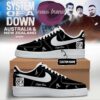 System Of A Down And Faith No More Australia x New Zealand Tour Black Air Force 1 Shoes Sneakers, Music Artist AF1 Shoes System OF A Down And Faith NO More Australia X New Zealand Tour Black Air Force 1 Shoes Sneakers