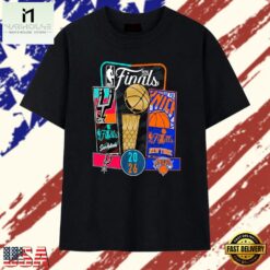 2026 NBA Finals San Antonio Spurs vs New York Knicks T Shirt, Stylish 2D Graphic Shirt 2026 Nba Finals San Antonio Spurs VS New York Knicks T Shirt
