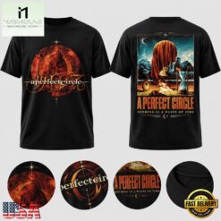 A Perfect Circle North American Tour 2027 Black T Shirt, Popular 3D Music Tee A Perfect Circle North American Tour 2027 Black T Shirt