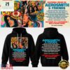Aerosmith California Dream On Tour Black Hoodie, Popular 3D Music Tee Aerosmith California Dream ON Tour Black Hoodie