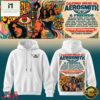 Aerosmith California Dream On Tour White Hoodie, Popular 3D Music Tee Aerosmith California Dream ON Tour White Hoodie