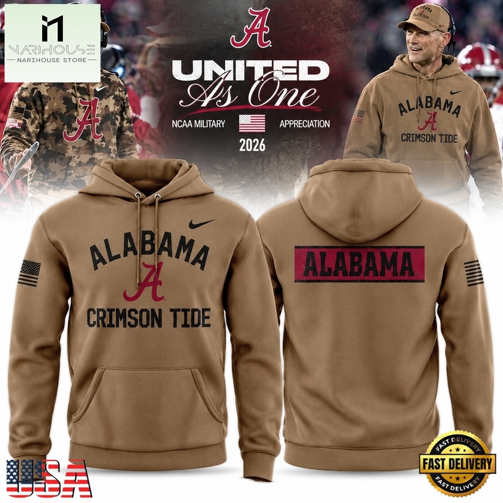 Alabama Crimson Tide 2026 Military Appreciation Hoodie, Hot 3D Shirt Trend Alabama Crimson Tide 2026 Military Appreciation Hoodie, Hot 3D Shirt Trend