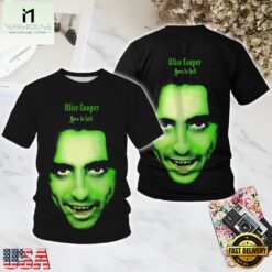 Alice Cooper Goes to Hell All Over Print T Shirt, Popular 3D Music Tee Alice Cooper Goes TO Hell All Over Print T Shirt