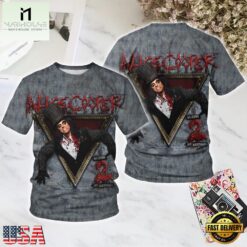 Alice Cooper Welcome 2 My Nightmare All Over Print T Shirt, Popular 3D Music Tee Alice Cooper Welcome 2 MY Nightmare All Over Print T Shirt