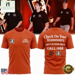 Anaheim Ducks Check On Your Teammates 3D Shirt, Hot 3D Shirt Trend Anaheim Ducks Check ON Your Teammates 3D Shirt