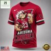 Arizona Cardinals NFL Popeye Bold Cartoon Athletes 3D T Shirt, NFL Sporty Shirt Arizona Cardinals Nfl Popeye Bold Cartoon Athletes 3D T Shirt