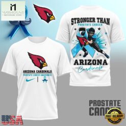 Arizona Cardinals NFL Prostate Cancer Awareness Month 3D Shirt, NFL Sporty Shirt Arizona Cardinals Nfl Prostate Cancer Awareness Month 3D Shirt