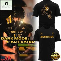 Arizona State Sun Devils Dark Mode 2026 T Shirt, Hot 3D Shirt Trend Arizona State Sun Devils Dark Mode 2026 T Shirt