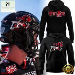Arkansas State Red Wolves Uniform Hoodie, Hot 3D Shirt Trend Arkansas State Red Wolves Uniform Hoodie
