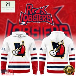 Athens Rock Lobsters Sublimated Shersey 2026 White Hoodie, Hot 3D Shirt Trend Athens Rock Lobsters Sublimated Shersey 2026 White Hoodie
