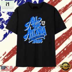 Atlanta Dream All For Atlanta 2026 The Playoff WNBA Champions T Shirt, Stylish 2D Graphic Shirt Atlanta Dream All For Atlanta 2026 The Playoff Wnba Champions T Shirt