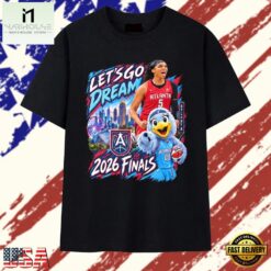Atlanta Dream Let’s Go Dream 2026 Finals Angel Reese T Shirt, Stylish 2D Graphic Shirt Atlanta Dream Let S GO Dream 2026 Finals Angel Reese T Shirt