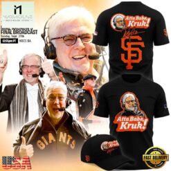 Atta babe, Kruk San Francisco Giants 2026 MLB T Shirt, Hot 3D Shirt Trend Atta Babe Kruk San Francisco Giants 2026 Mlb T Shirt