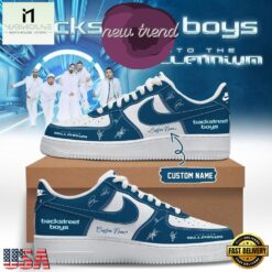 Backstreet Boys Into The Millennium Tour 2026 Limited Edition Air Force 1 Sneakers, Music Artist AF1 Shoes Backstreet Boys Into The Millennium Tour 2026 Limited Edition Air Force 1 Sneakers