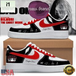 Bad Omens Do You Feel Love Tour 2026 Air Force 1 Shoes Sneakers, Music Artist AF1 Shoes Bad Omens DO You Feel Love Tour 2026 Air Force 1 Shoes Sneakers