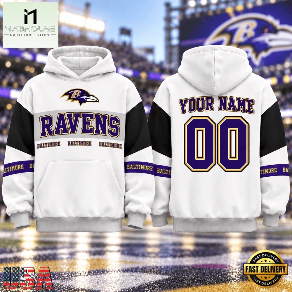 Baltimore Ravens 2026 NFL Gridiron Heritage Varsity Hoodie, NFL Sporty Shirt Baltimore Ravens 2026 NFL Gridiron Heritage Varsity Hoodie, NFL Sporty Shirt