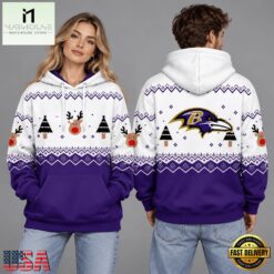 Baltimore Ravens NFL Christmas 2026 Limited Edition Hoodie, NFL Sporty Shirt Baltimore Ravens Nfl Christmas 2026 Limited Edition Hoodie