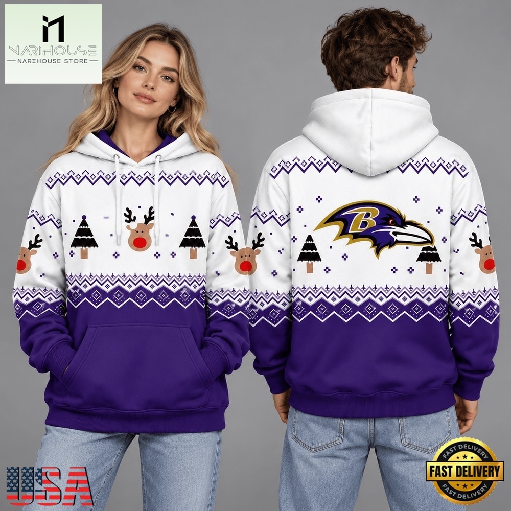 Baltimore Ravens NFL Christmas 2026 Limited Edition Hoodie, NFL Sporty Shirt Baltimore Ravens NFL Christmas 2026 Limited Edition Hoodie, NFL Sporty Shirt