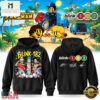 Blink 182 x PAC MAN Black Hoodie, Popular 3D Music Tee Blink 182 X Pac Man Black Hoodie
