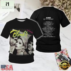 Blondie Eat to the Beat All Over Print T Shirt, Popular 3D Music Tee Blondie Eat TO The Beat All Over Print T Shirt
