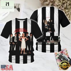 Blondie Parallel Lines All Over Print T Shirt, Popular 3D Music Tee Blondie Parallel Lines All Over Print T Shirt