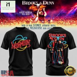 Brooks & Dunn Neon Moon Tour 2027 T Shirt, Popular 3D Music Tee Brooks Dunn Neon Moon Tour 2027 T Shirt