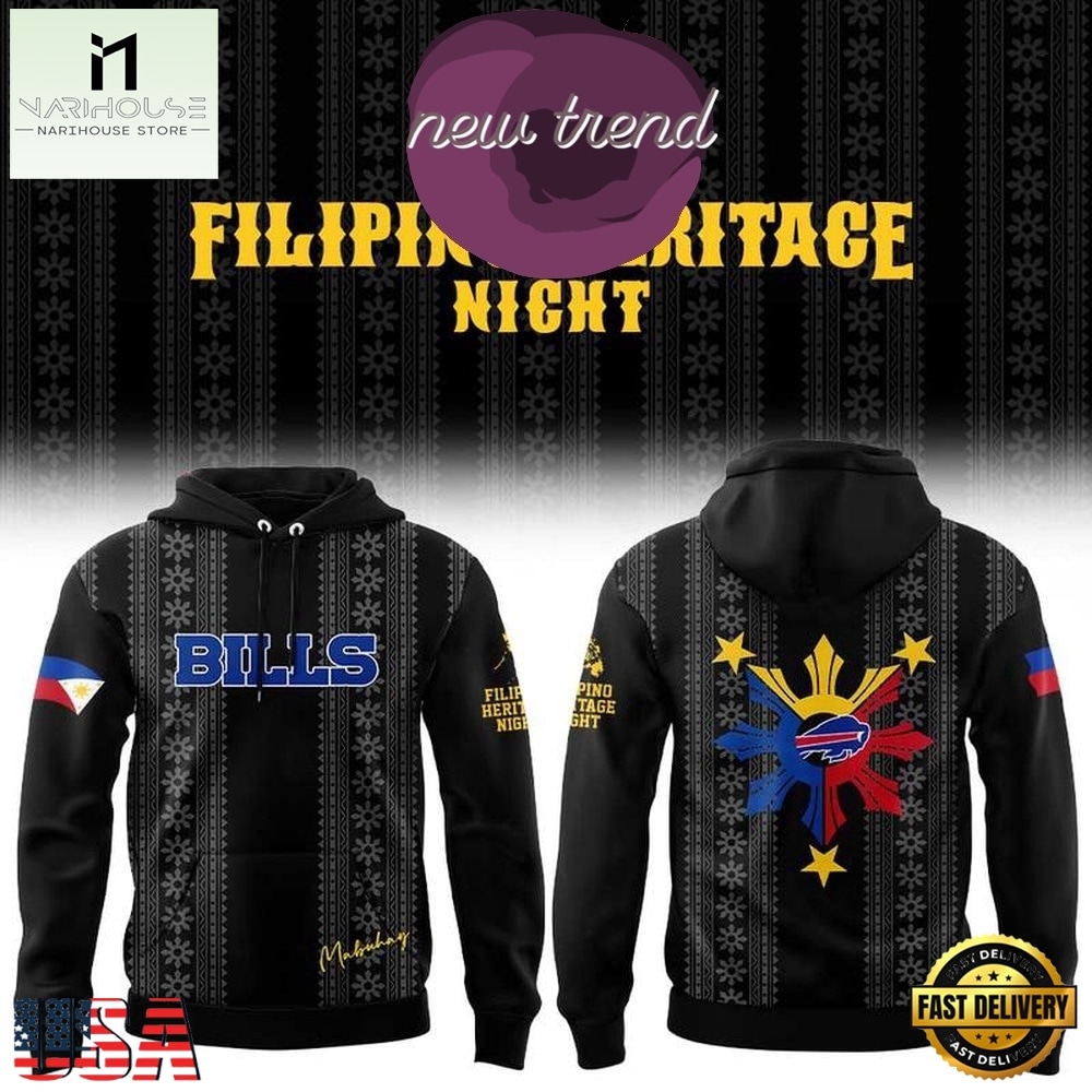 Buffalo Bills 2026 Filipino Heritage Night Limited Edition Hoodie, Hot 3D Shirt Trend Buffalo Bills 2026 Filipino Heritage Night Limited Edition Hoodie, Hot 3D Shirt Trend