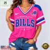 Buffalo Bills 2026 NFL Pink Breast Cancer Awareness V neck T Shirt, Trendy NFL V Neck Tee Buffalo Bills 2026 Nfl Pink Breast Cancer Awareness V Neck T Shirt