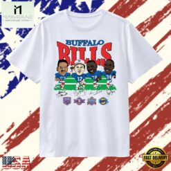Buffalo Bills Andre Reed 83 Jim Kelly 12 Bruce Smith 78 and Thurman Thomas 34 T Shirt, Stylish 2D Graphic Shirt Buffalo Bills Andre Reed 83 Jim Kelly 12 Bruce Smith 78 And Thurman Thomas 34 T Shirt