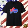 Buffalo Bills Canadian Maple Leaf Logo NFL T Shirt, Stylish 2D Graphic Shirt Buffalo Bills Canadian Maple Leaf Logo Nfl T Shirt