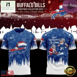Buffalo Bills Christmas Collection 2026 T Shirt, Hot 3D Shirt Trend Buffalo Bills Christmas Collection 2026 T Shirt
