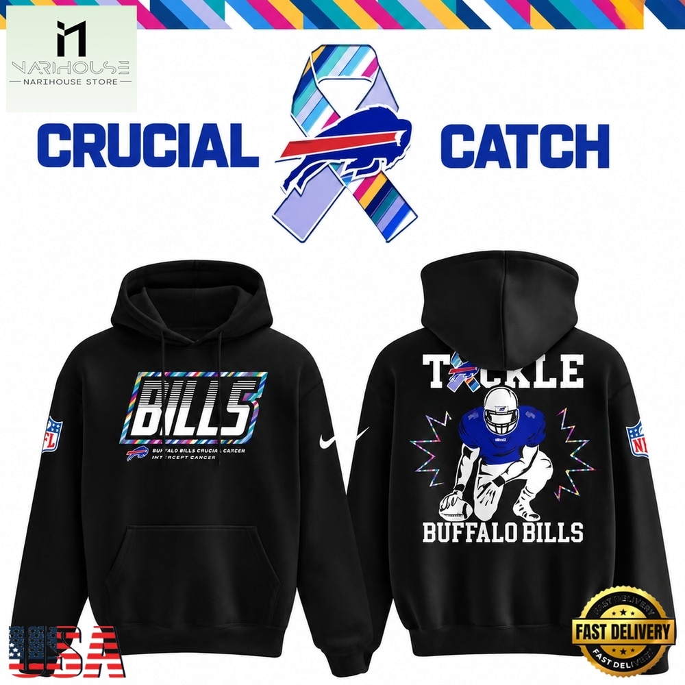 Buffalo Bills Crucial Catch Intercept Cancer 2026 Hoodie, Hot 3D Shirt Trend Buffalo Bills Crucial Catch Intercept Cancer 2026 Hoodie, Hot 3D Shirt Trend