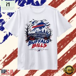 Buffalo Bills Halloween Highmark Stadium T Shirt, Stylish 2D Graphic Shirt Buffalo Bills Halloween Highmark Stadium T Shirt