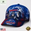 Buffalo Bills NFL Horror Night Halloween 2026 Design Classic Cap, NFL Trendy Cap Buffalo Bills Nfl Horror Night Halloween 2026 Design Classic Cap