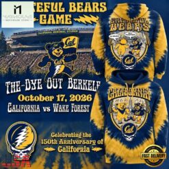 California Golden Bears Football x Grateful Dead 2026 Hoodie, Popular 3D Music Tee California Golden Bears Football X Grateful Dead 2026 Hoodie