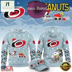 Carolina Hurricanes x Peanuts 2026 Christmas Limited Edition Hoodie, Hot 3D Shirt Trend Carolina Hurricanes X Peanuts 2026 Christmas Limited Edition Hoodie
