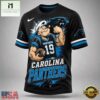 Carolina Panthers NFL Popeye Bold Cartoon Athletes 3D T Shirt, NFL Sporty Shirt Carolina Panthers Nfl Popeye Bold Cartoon Athletes 3D T Shirt