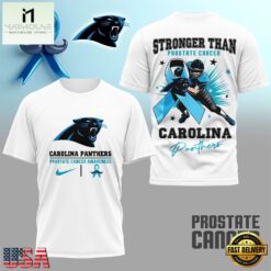 Carolina Panthers NFL Prostate Cancer Awareness Month 3D Shirt, NFL Sporty Shirt Carolina Panthers Nfl Prostate Cancer Awareness Month 3D Shirt